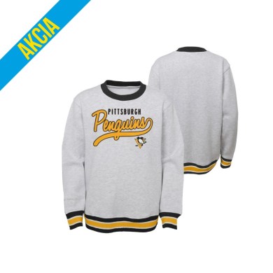 NHL, mikina, legends, crew, neck, pullover, PITSBURGH, PENGUINS, detská, junior